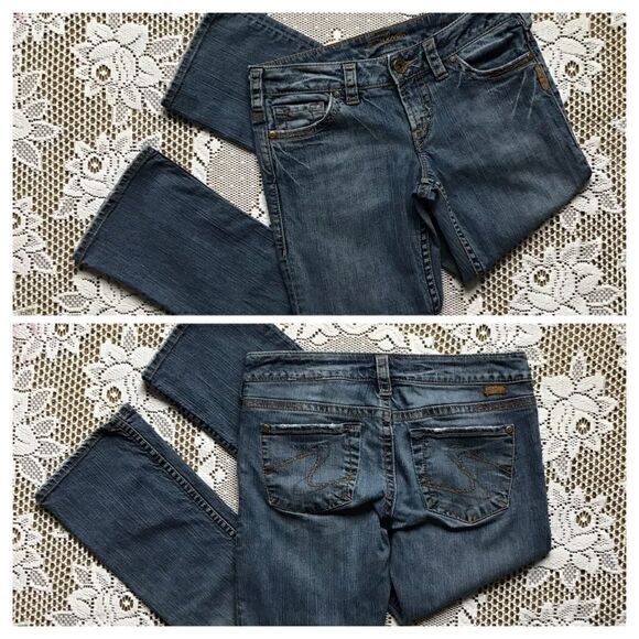 Silver Jeans Santorini Low Rise Cropped Capri - Picture 5 of 8